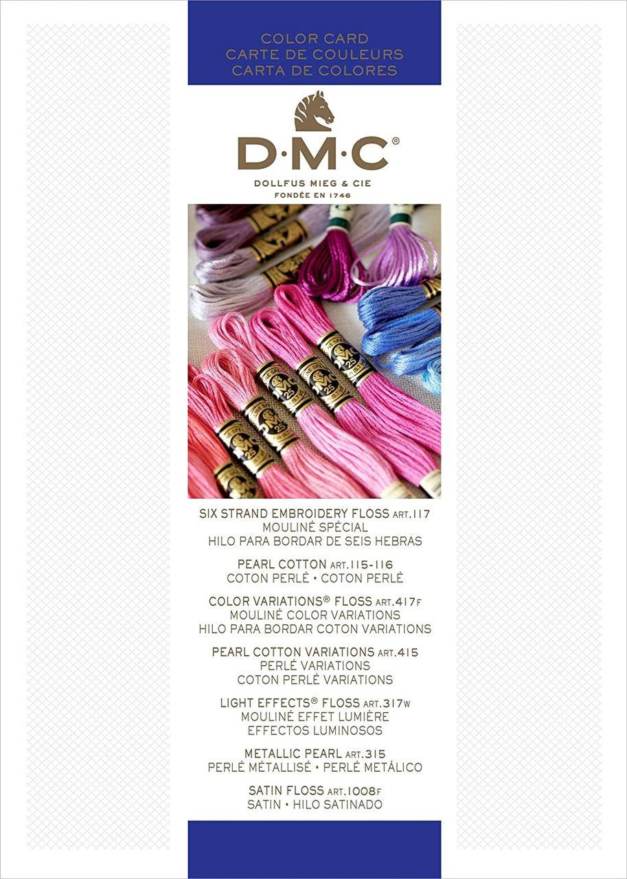 

Карта цветов DMC Color Card, 35 New Colors (W100B)