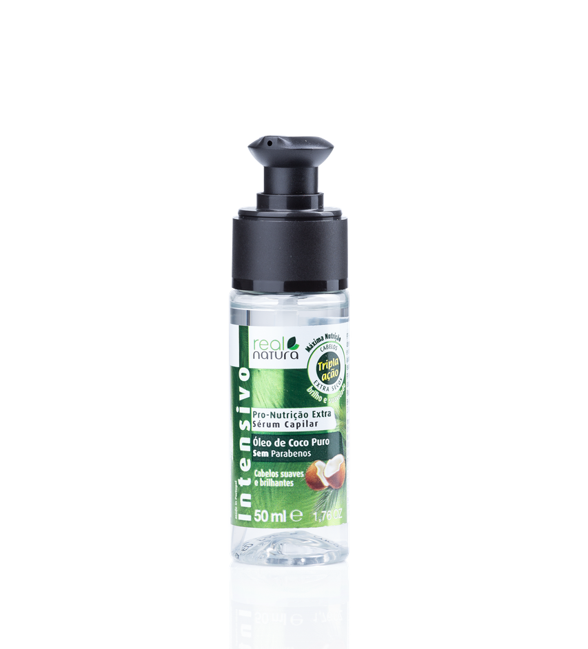 

Сыворотка Real Natura Pro-Nutrição Extra Coco Puro для питания, гладкости и блеска волос 50ml