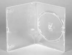 

Бокс для 1 DVD диска 14mm полупрозрачный трей, глянцевая пленка