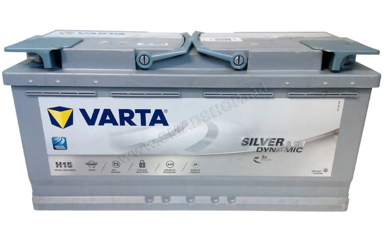 

Автомобильный аккумулятор VARTA 6СТ-105 Silver Dynamic AGM H15 605901095