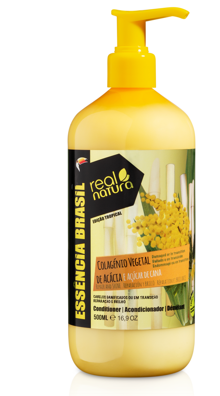 

Кондиционер Real Natura Colagénio Vegetal для увлажнения и гладкости волос 500ml