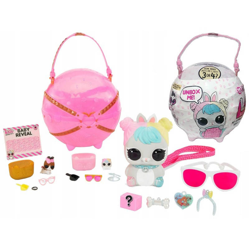 

L.O.L. Surprise ЛОЛ Большой питомец Секретные месседжи Зайка Хоп Хоп Банни Biggie Pet Hop Hop MGA