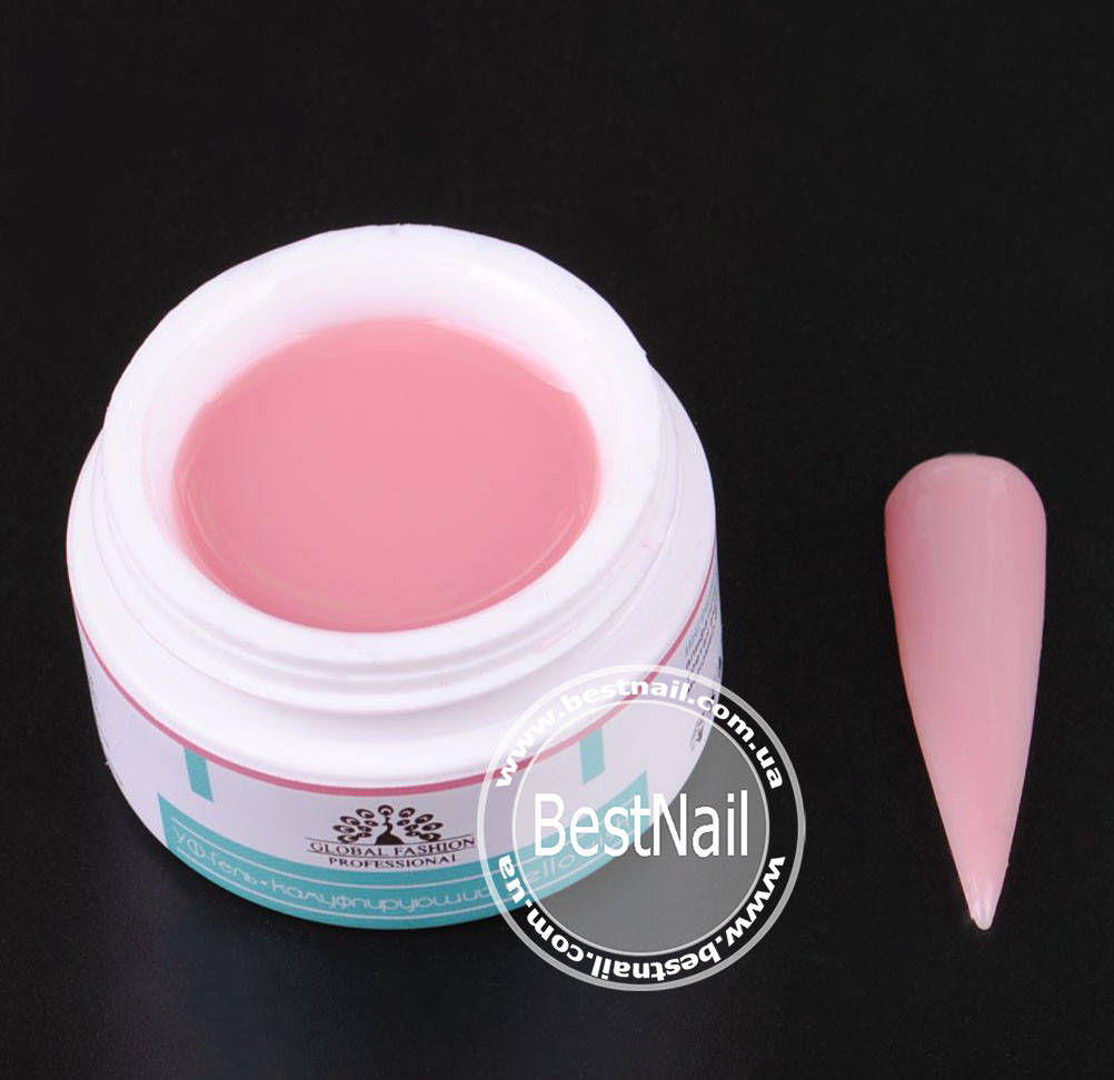 

Гель камуфлирующий Global Fashion UV gel 15 грамм (YELLOWISH)