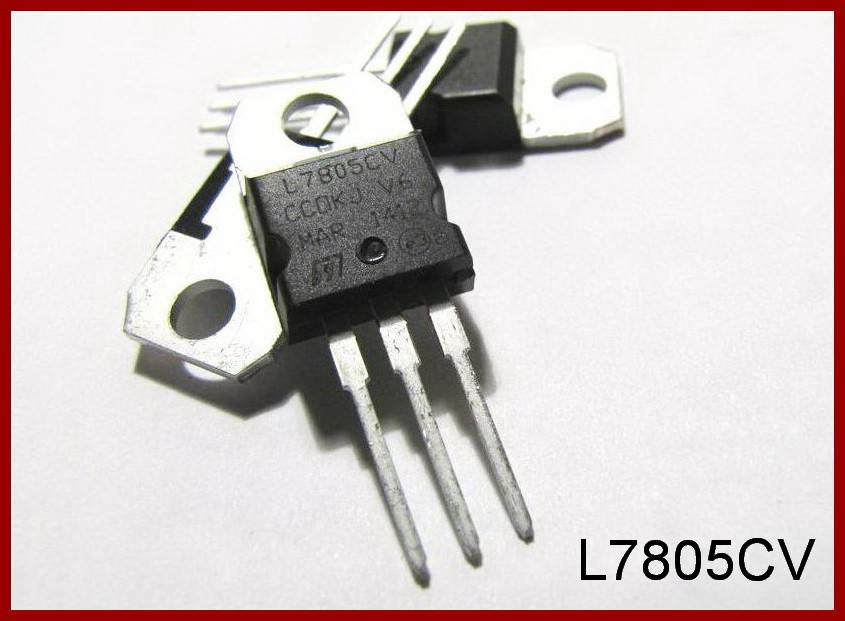 

L7805CV. стабилизатор линейный, 5V; 1,5A.