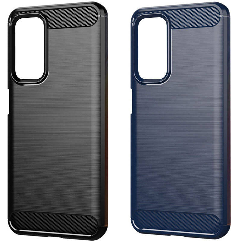 

Бампер для Xiaomi Poco M4 Pro 5G Carbon 6553 МирАкс, Синий