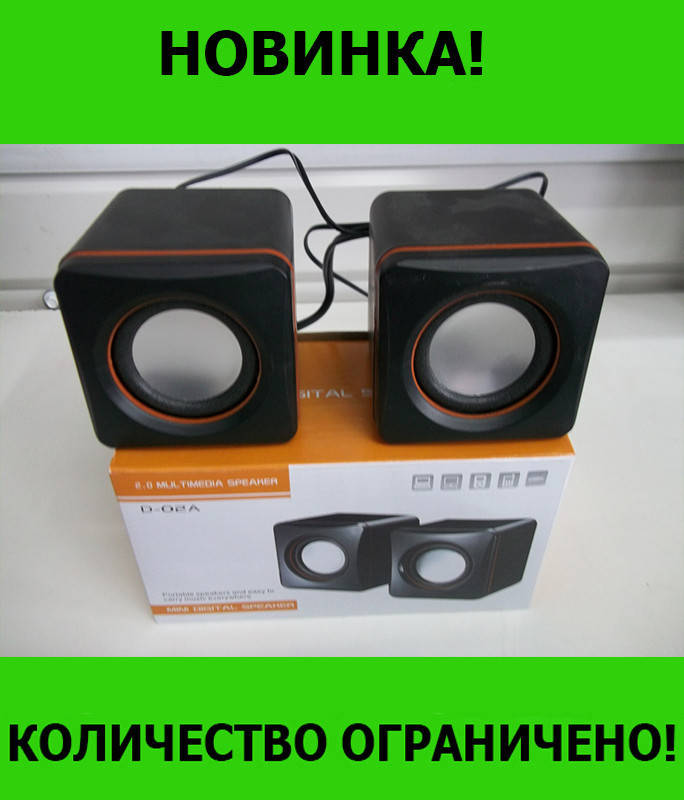 

Колонки для ПК D02A, отличный