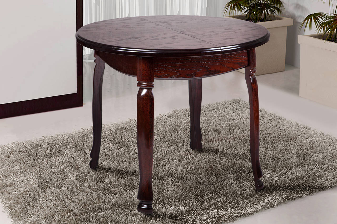 

Стол обеденный Гаити круглый каштан (Микс-Мебель ТМ)