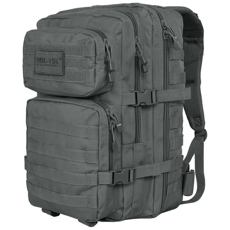 

Большой рюкзак Mil-Tec Assault 36 л Foliage, Серый