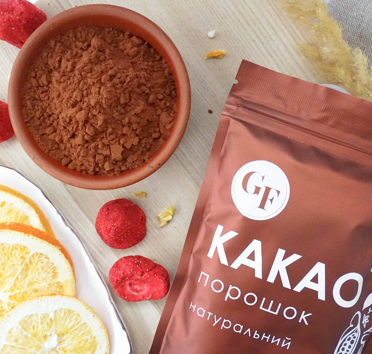 

Какао-порошок 250г натуральный жирность 20-22% Olam Cocoa Нидерланды