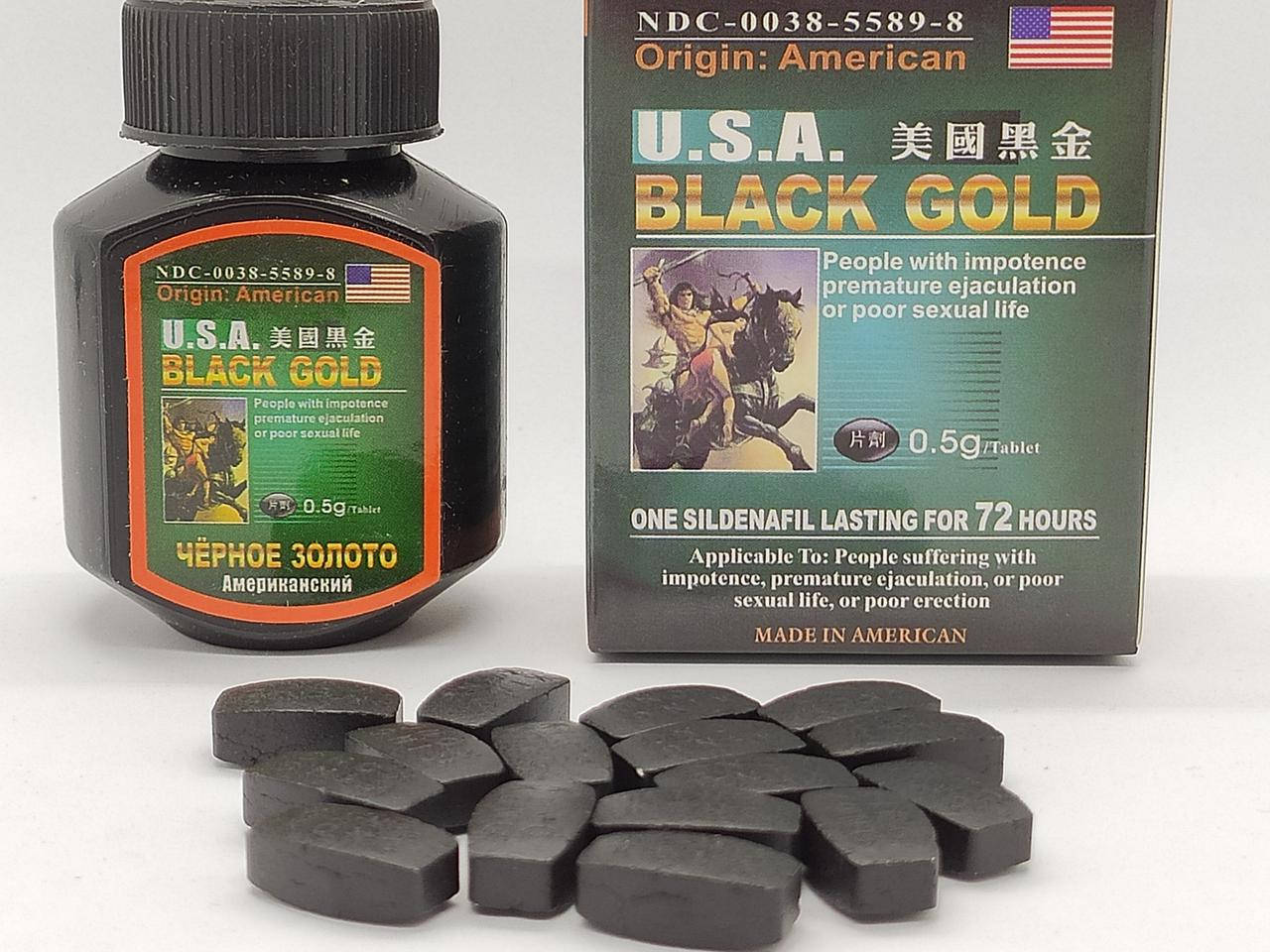 

Черное золото препарат для потенции Black Gold (16 таблеток)