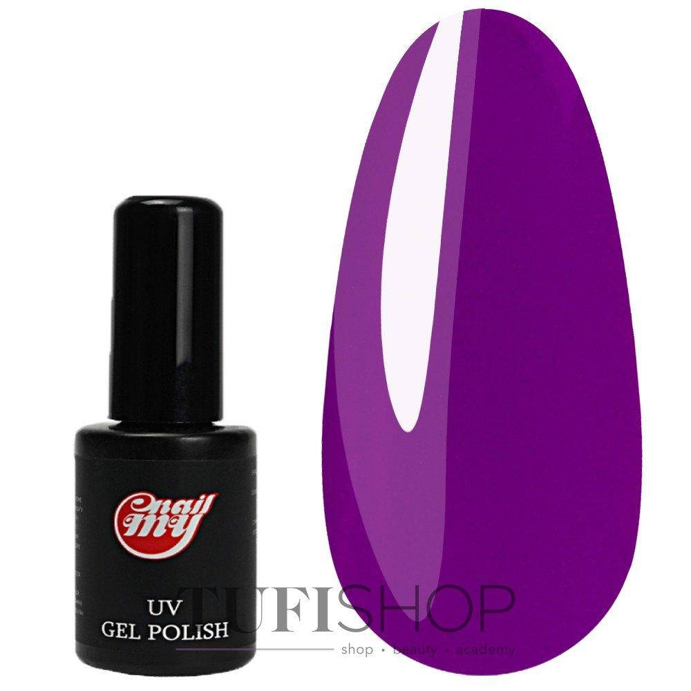 

Гель-лак MY Nail №040 - фиолетовый неоновый, 7 мл