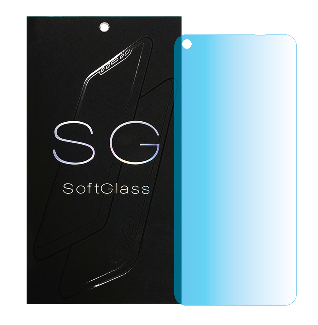 

Пленка Oppo A52 на Экран полиуретановая SoftGlass, Прозрачный
