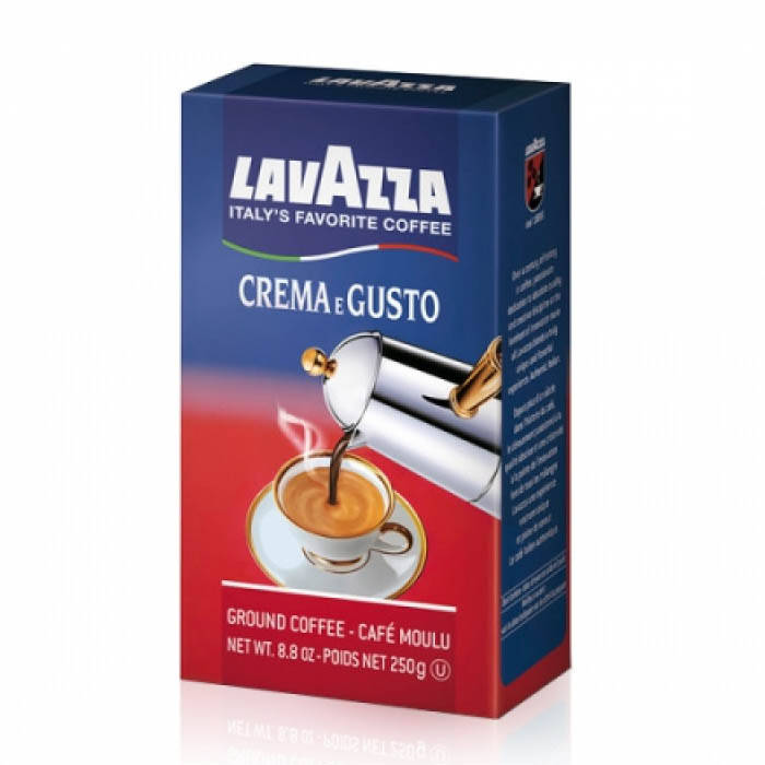 

Кофе молотый Lavazza Crema&Gusto Classico пкт 250г
