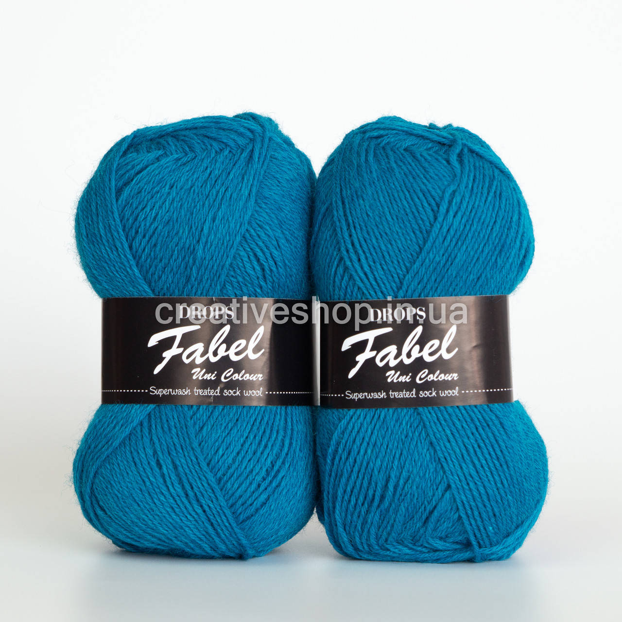 

Пряжа Drops Fabel (цвет 105 turquoise)