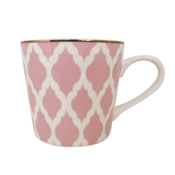 

Кружка Limited Edition Domino 12632-1260672-pink 410 мл розовая, Розовый