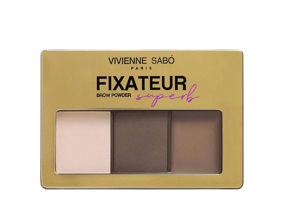 

Палетка для бровей Vivienne Sabo Fixateur Brow Powder Superb