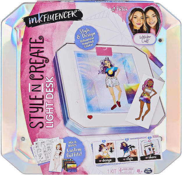 

InkFluencer набор для юного дизайнера 6060014 We Wear Cute Style N Create Light Desk