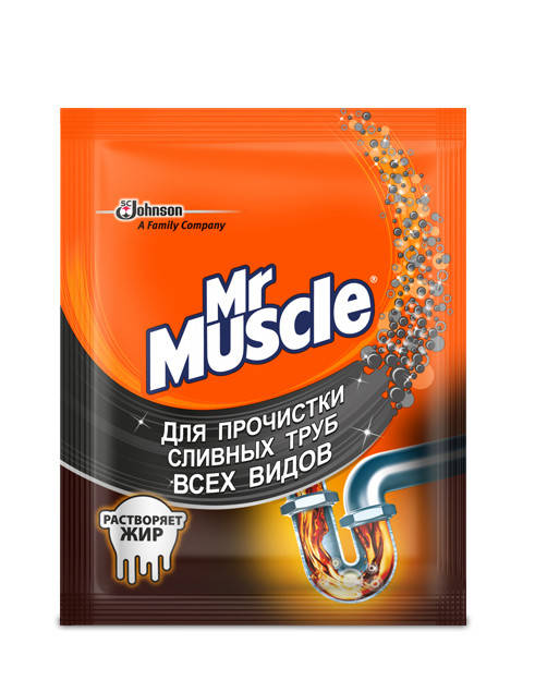

Гранулы для прочистки труб Mr Muscle 70 г