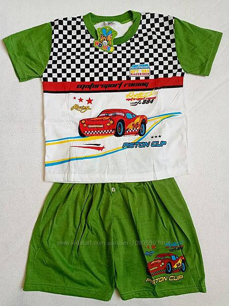 

Костюмы детские футболка и шорты на мальчиков 4-10 лет. 00КСД46