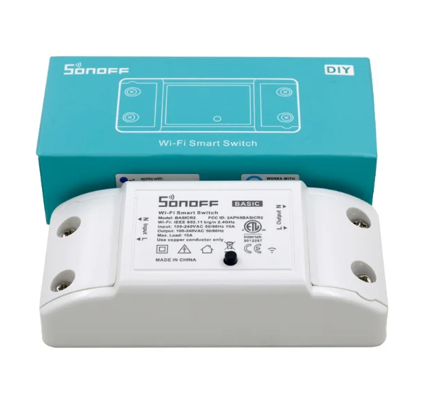 

Беспроводное Wifi реле времени Sonoff Basic