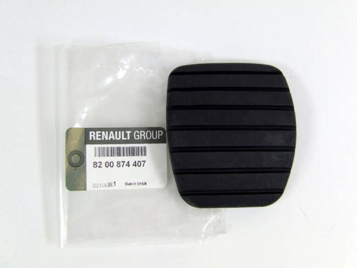 

Накладка педалі гальма (L = 62mm) на Рено Мастер III 10-> Renault (оригінал) 8200874407