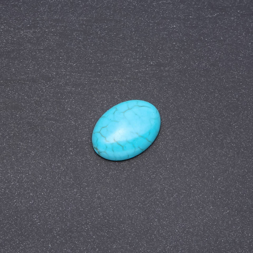 

Кабошон камень "Бирюза" (пресс.) 18х25мм