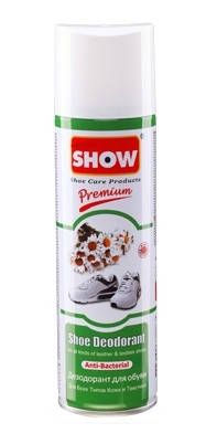 

Антибактериальный дезодорант для обуви Show бесцветный 100 мл