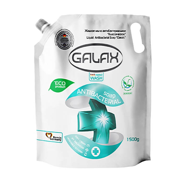 

Galax Рідке мило антиб. Класичне 1,5л (Doypack) 601381