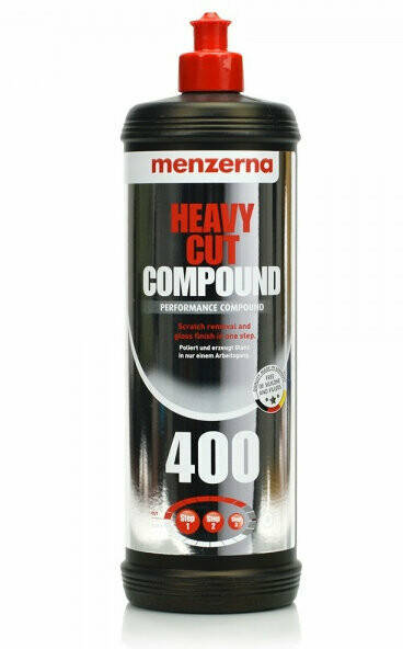 

Універсальная полірувальна паста Heavy Cut Compound 400 1л MENZERNA