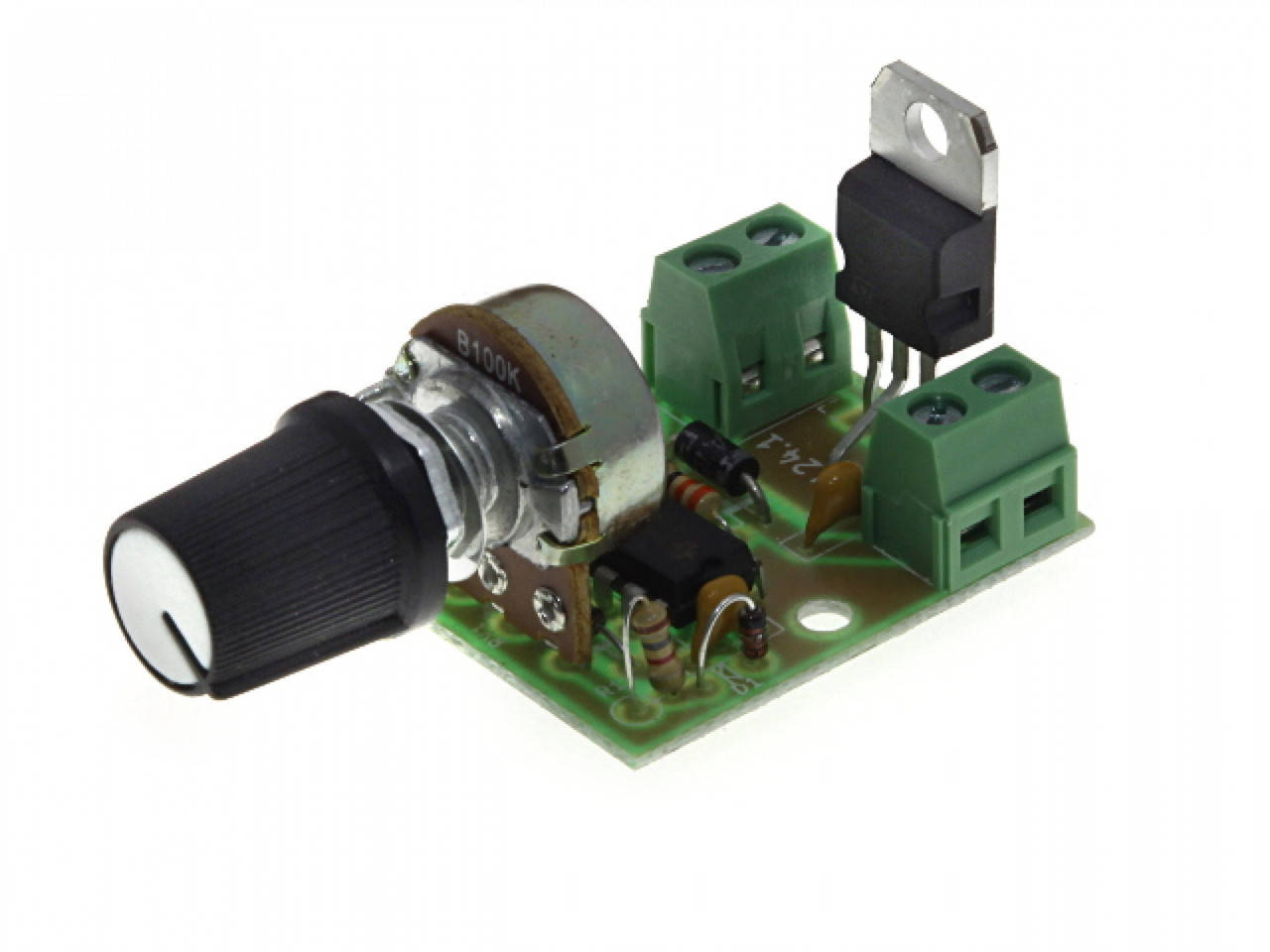 

Радиоконструктор регулятор PWM 0.3KW вращения двигателя постоянного тока K124.1