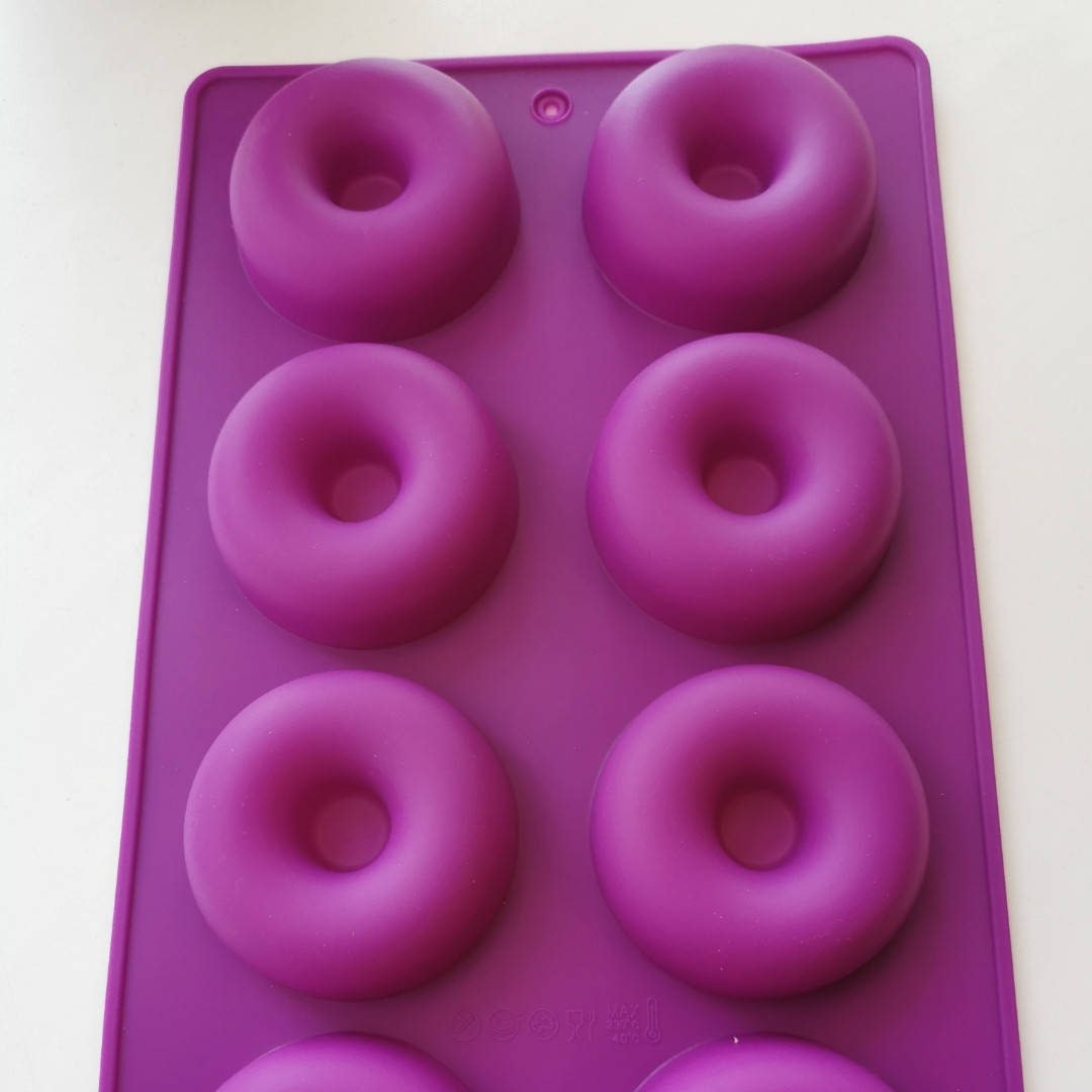 

Форма силиконовая Пончики, Разные цвета