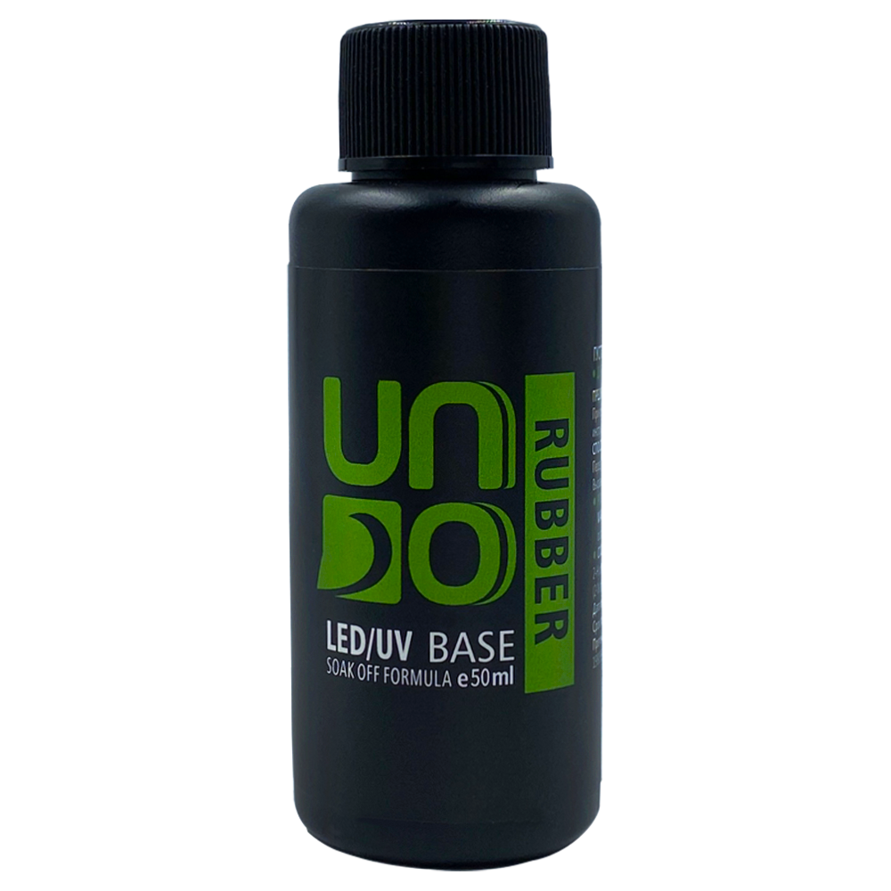 

База для ногтей UNO Rubber Base 50 мл каучуковая**, Розовый