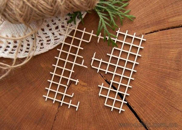 

Фоновый чипборд "Рваная сетка"