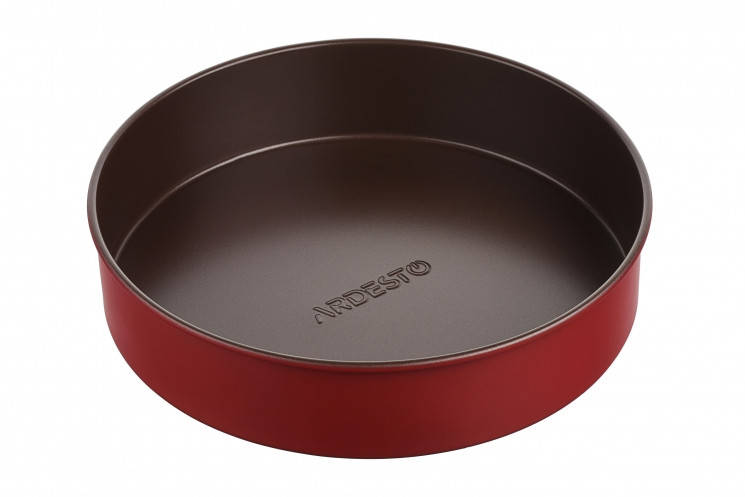 

Форма для випікання Ardesto Golden Brown кругла 24 см, Красный