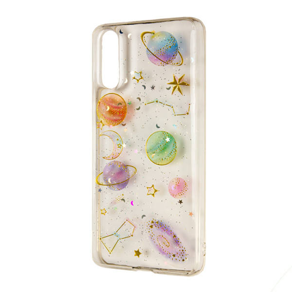 

Чехол-накладка DK-Case силикон Heart Galaxy для Huawei P20 (clear)