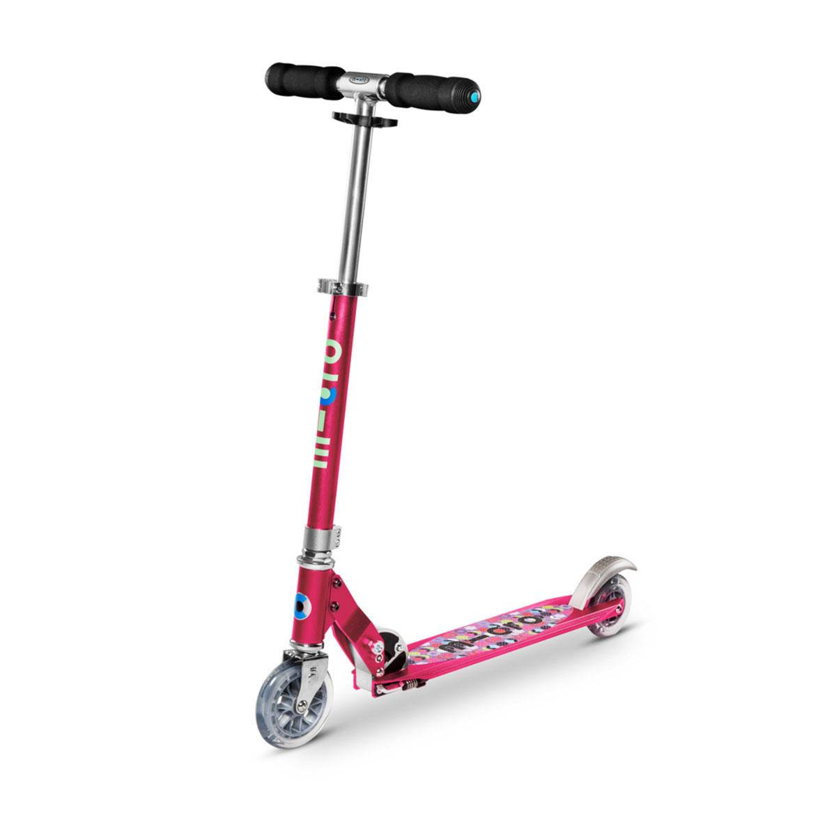 

Самокат micro серии "sprite" – малиновый (складной, до 100 kg, 2-х колесный)