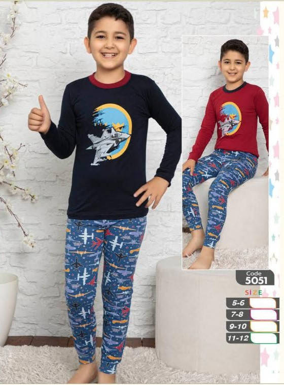 

Пижама детская для мальчика 5051 MiniMoon Бордовый, 134