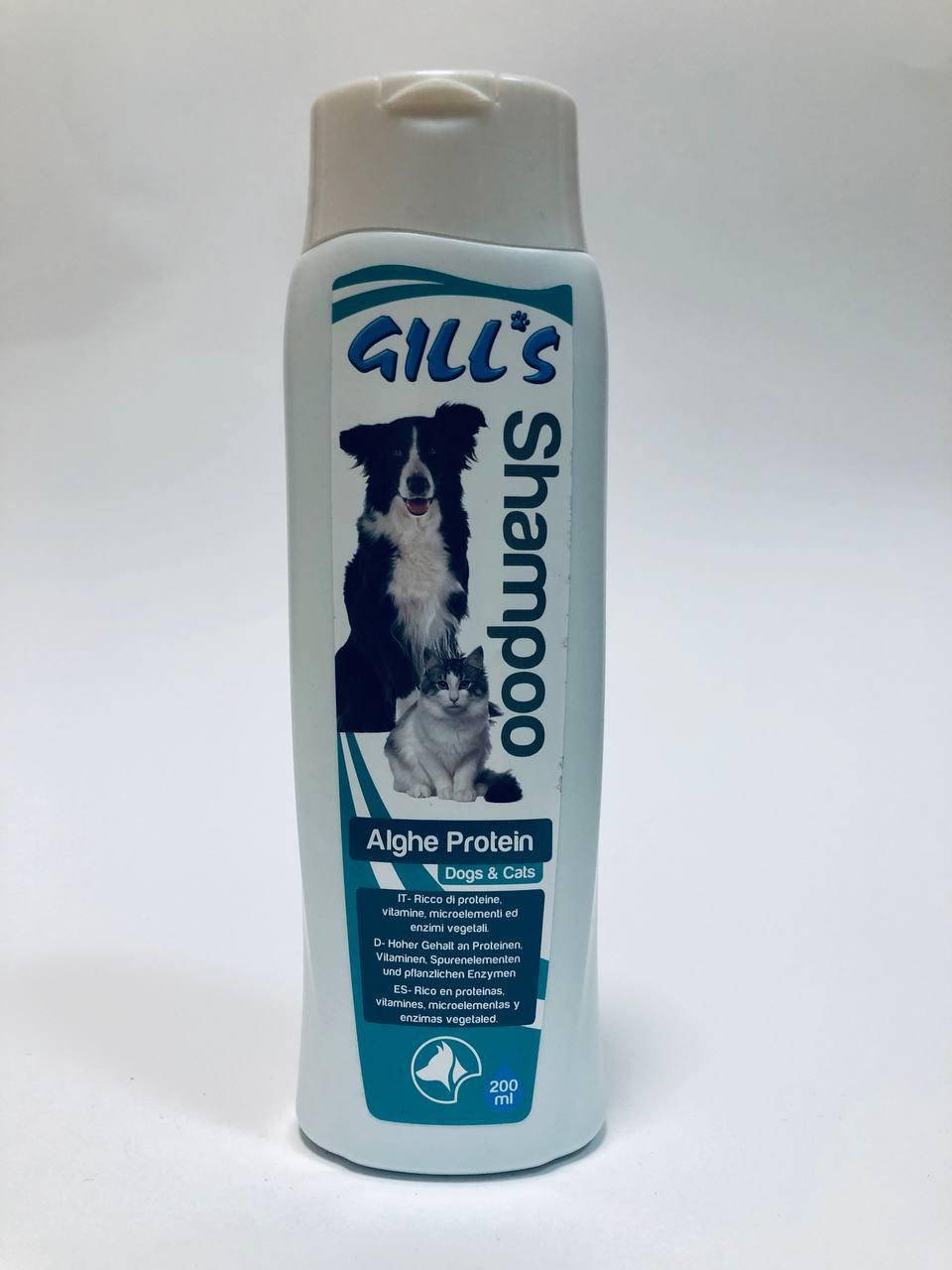 

Шампунь для животных c протеинами водорослей Croci Gill's 200 мл