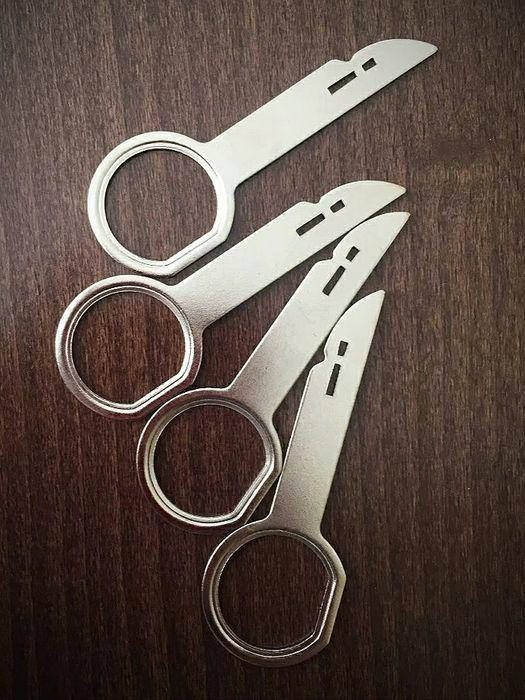 

4шт. Ключи съемники для магнитолы Audi VW Ford Seat Mercedes Ауди Форд