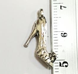 

Подвеска " Туфелька ", 22 mm x 11 mm, Античное серебро