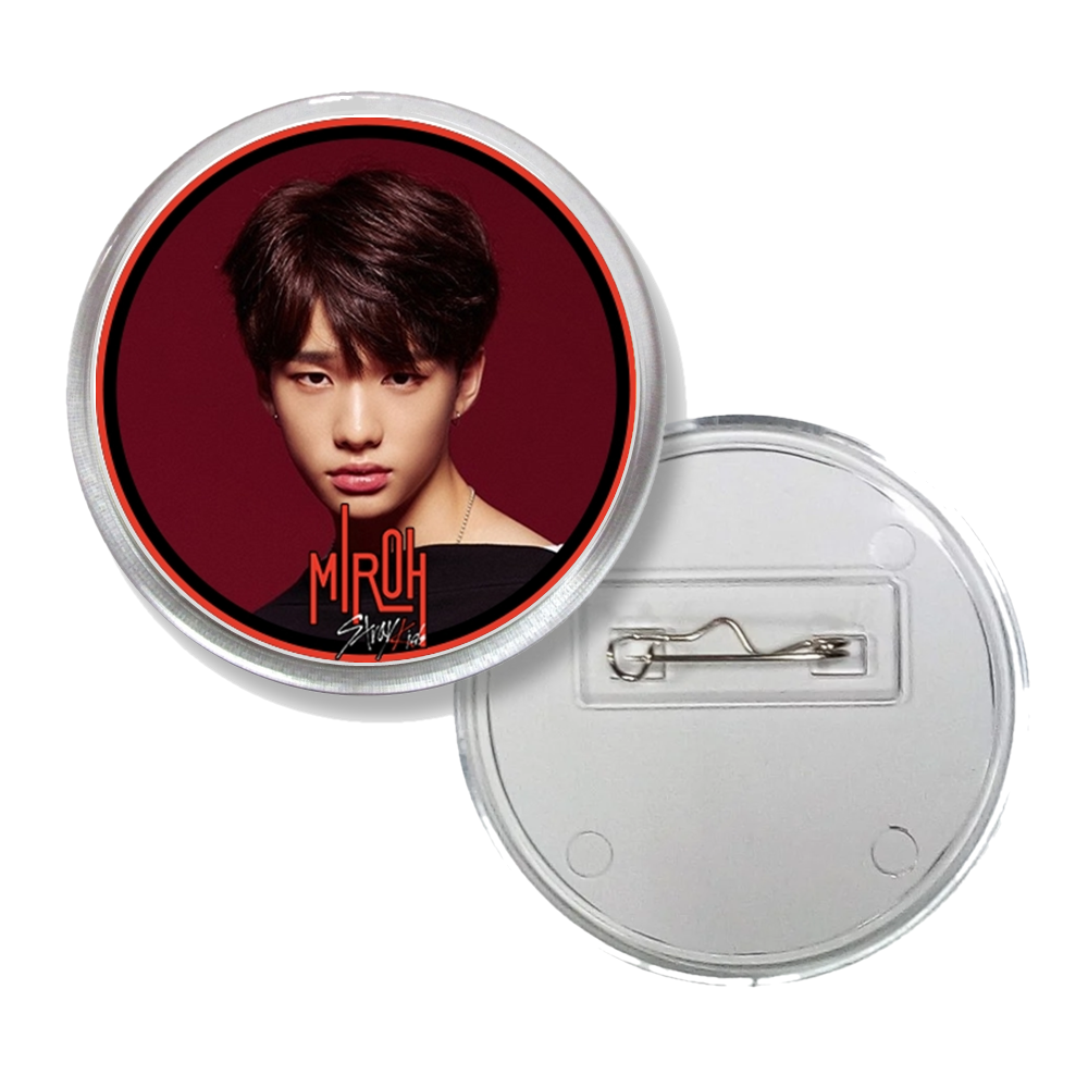 

Значок акриловый Страй Кидз Stray Kids Хван Хенджин на булавке 65 мм №2