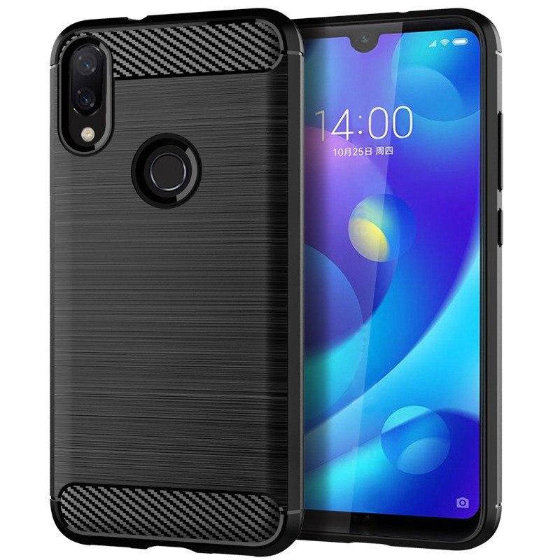

TPU чехол накладка Urban для Xiaomi Redmi Note 7 (4 цвета) чёрный