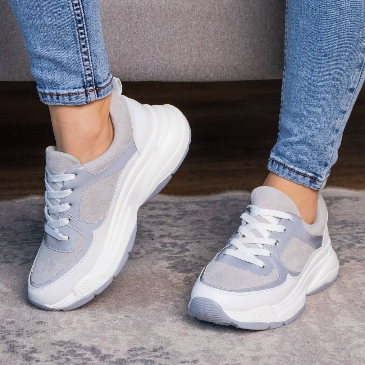 

Женские кроссовки Fashion Booker 1981 37 размер 23,5 см Белый