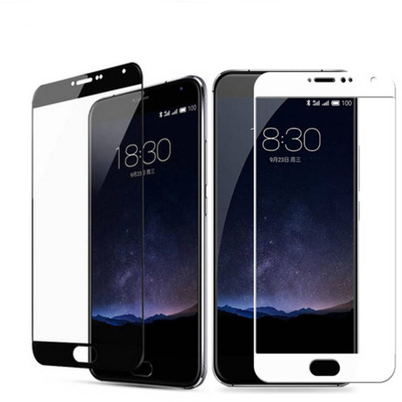 

Защитное стекло для Meizu M3 Note черное и белое