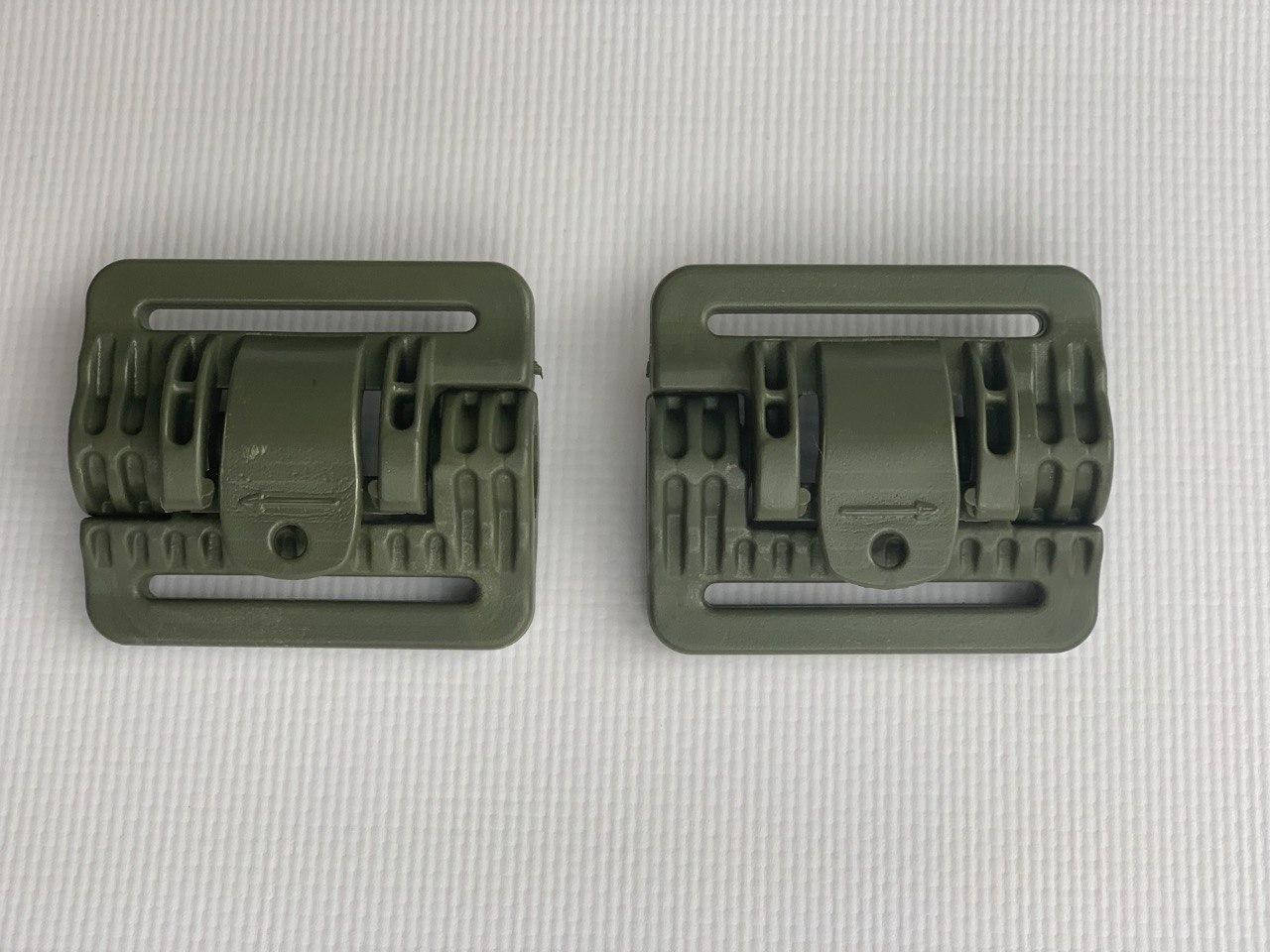 

Пряжка быстрого сброса 2M верхняя (ROC/40) цвет олива, Черный