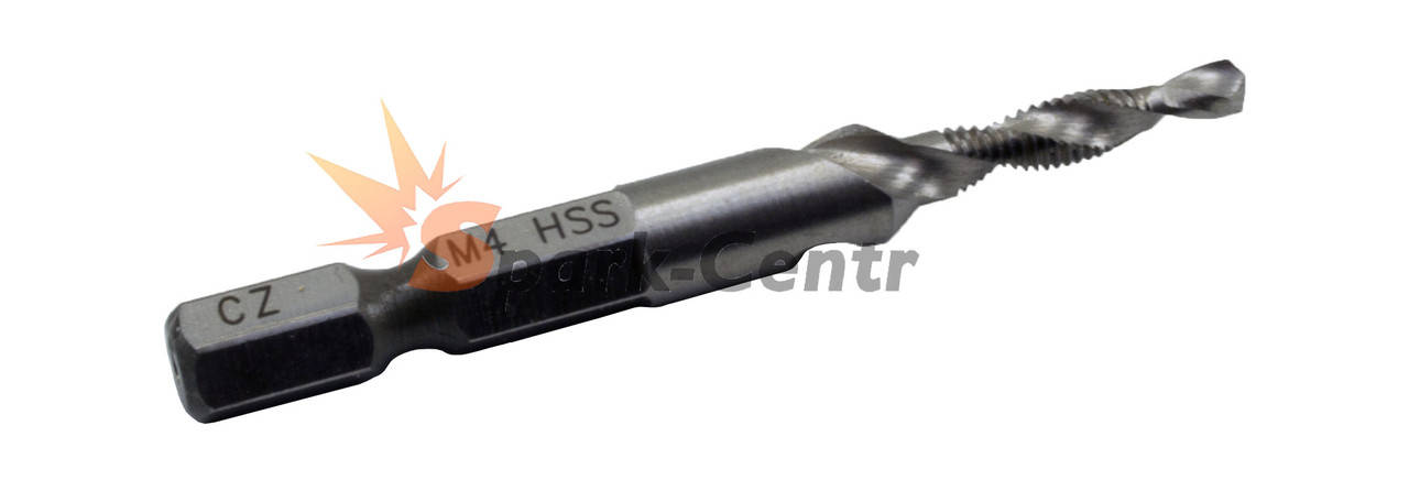 

Cверло-метчик Ø 4,0 х 0,7 мм по металлу CZ HSS (P6M5 PRO)
