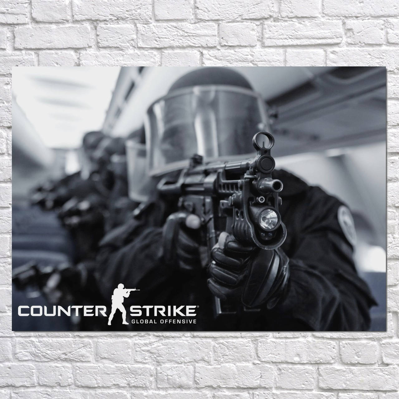 

Плакат "Контрстрайк, Counter-Strike, CS" (артикул 2870) 60, Глянцевая, 85