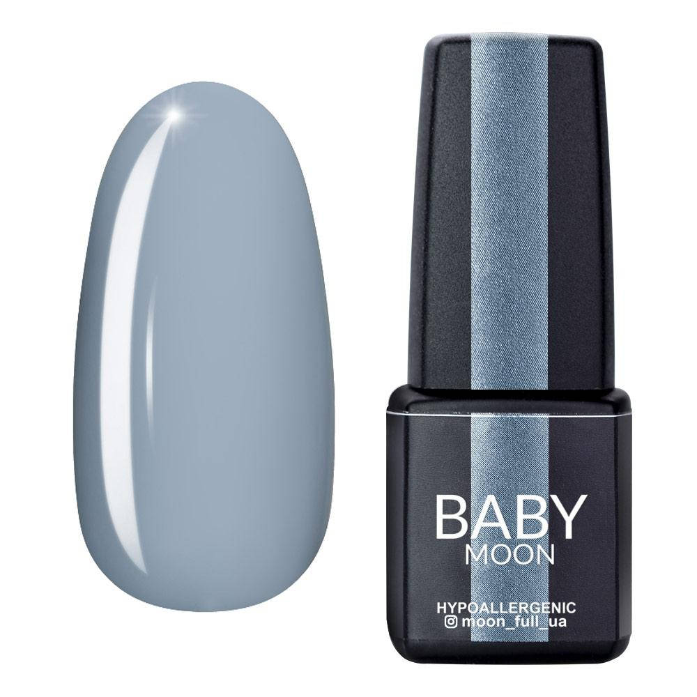 

Гель лак BABY Moon Cold Ocean Gel polish №010 голубая сталь