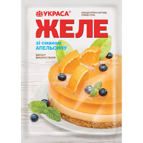 

Желе ТМ Украса "Апельсин" 90г