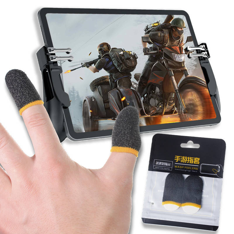 

H11 Геймпад триггер для iPad Android на планшетов для игры в 6 пальцев pubg пабг мобайл call of duty standoff